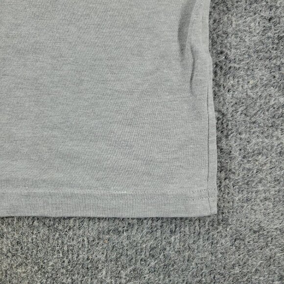 Under Armour Shirt Men's Large Gray Graphic Tee Short Sleeve Logo HeatGear Loose - Picture 6 of 12